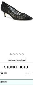 Adrianna Papell Lois Lace Pointed Heel SZ 38/8M